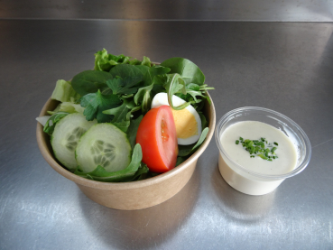 Grüner-Salat, inkl. French Sauce in Box gross