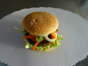 Hamburger - Vegan Ø ca. 12 cm.