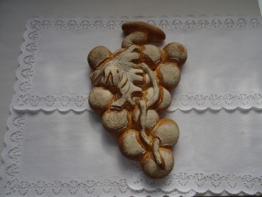 Brot  in Traubenform 15-teilig klein - pro Stück
