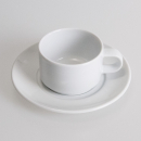 Kaffee-Tasse mit Unterteller - pro Set