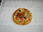 Pizza - Fleisch Ø ca. 18 cm.
