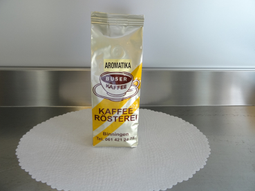 Kaffeebohnen Buser-Kaffee 500 gr. Aromatika