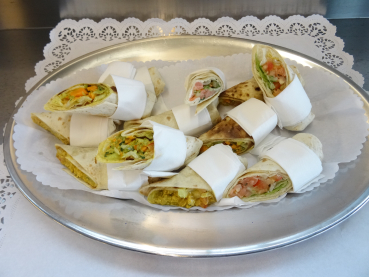 Preview: Wrap - Gemüse-Curry ca. 8 cm.