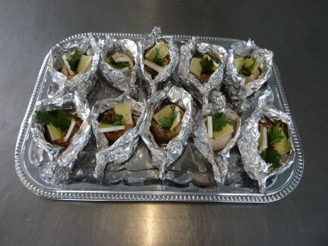 Preview: Gefüllte Pilze - Champignons (gross) Ø ca. 8 cm.