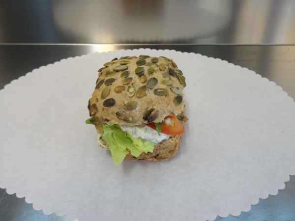 Kürbiskernbrötli Kräuter-Quark