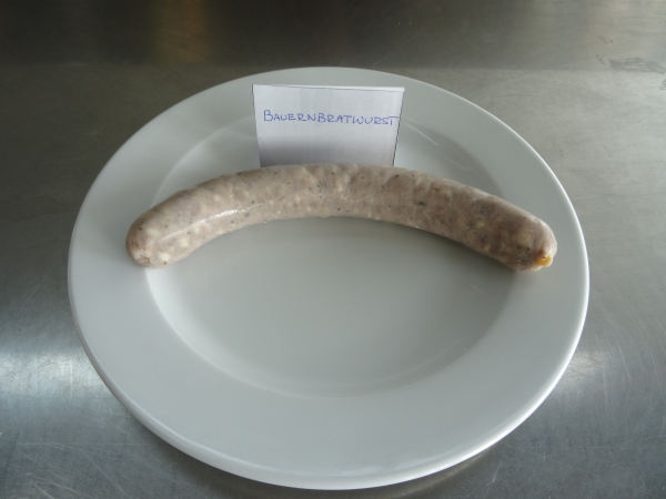 Bauernbratwurst 150 gr. - pro Stück
