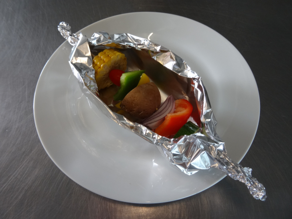 Gemüse-Grill-Spiess