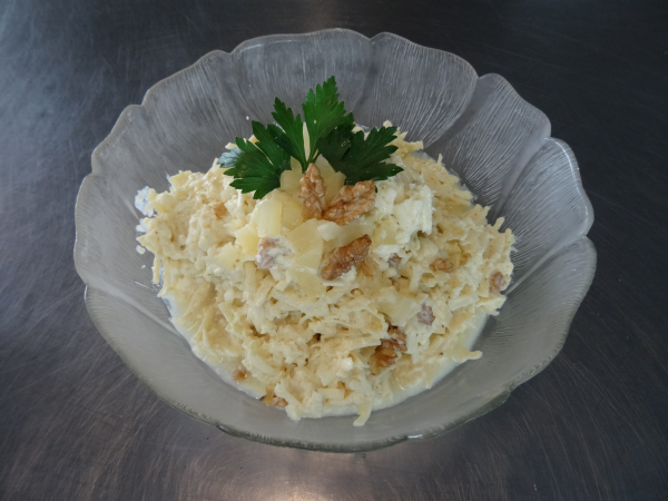 Sellerie-Salat in Glasschale (6 Personen)