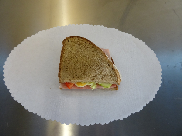 St. Galler Brot Dunkel Schinken