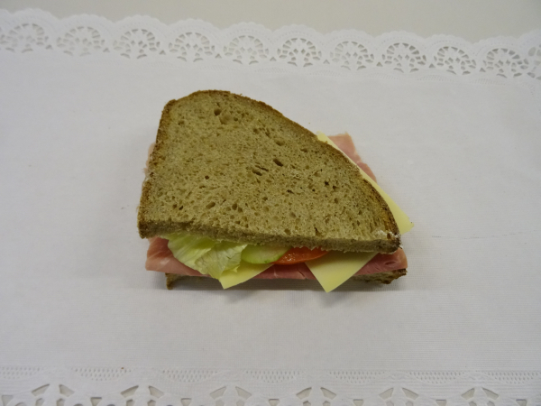 St. Galler Brot Dunkel Schinken-Käse
