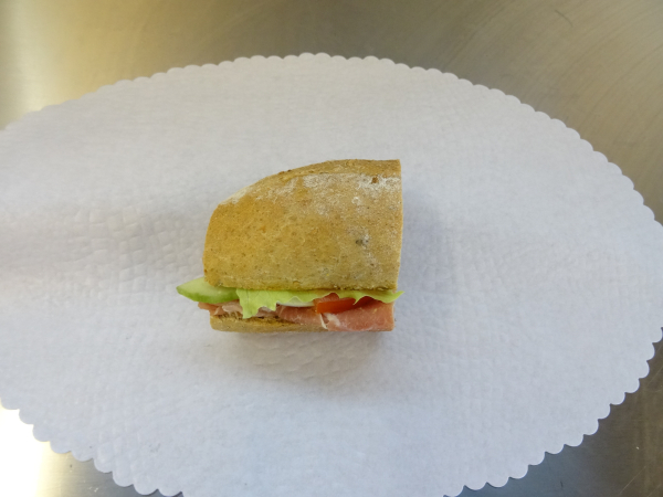 1/6 Vollkorn Parisette Rohschinken