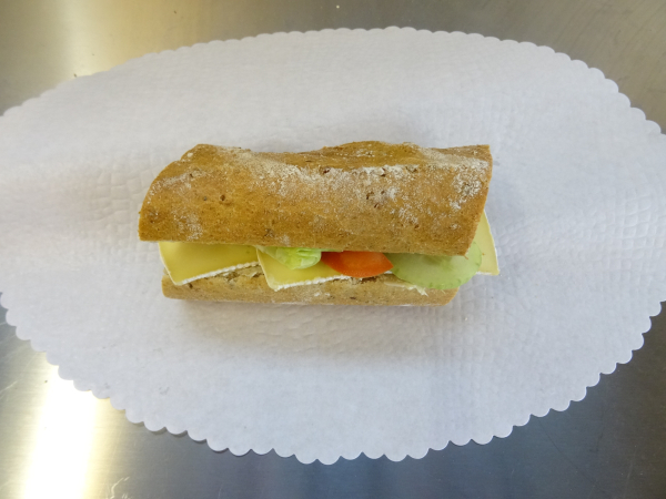 1/3 Vollkorn Parisette Brie-Käse