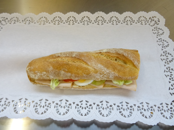 1/2 Baguette Trutenfleisch