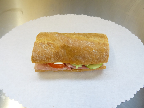 1/3 Baguette Schinken
