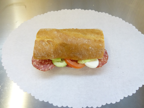 1/3 Baguette Salami