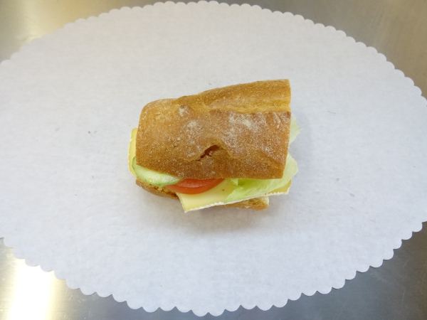 1/6 Baguette Brie-Käse