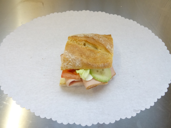 1/6 Baguette Fleischkäse