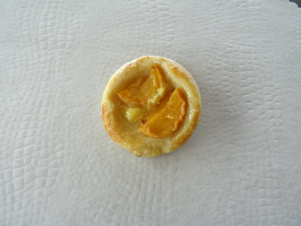 Mini-Jalousie Aprikose Ø 7 cm.